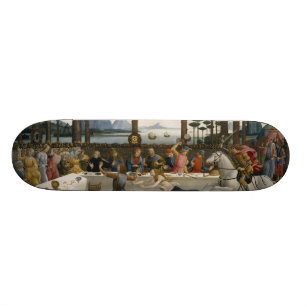 Skateboard Peinture de la Renaissance de Botticelli