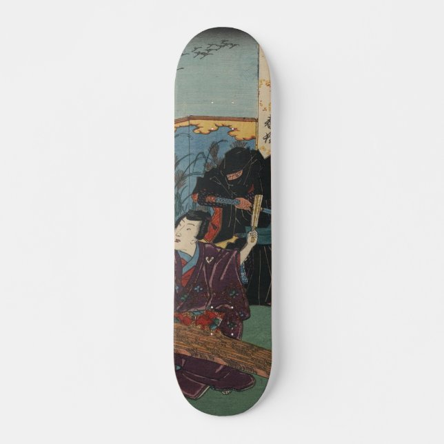 Skateboard Peinture de Ninja circa 1853 (Devant)