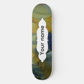 Skateboard Peinture d'épluchage