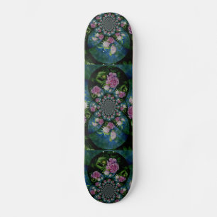 Skateboard Peony mandala
