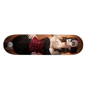 Skateboard Père Noël Muerte