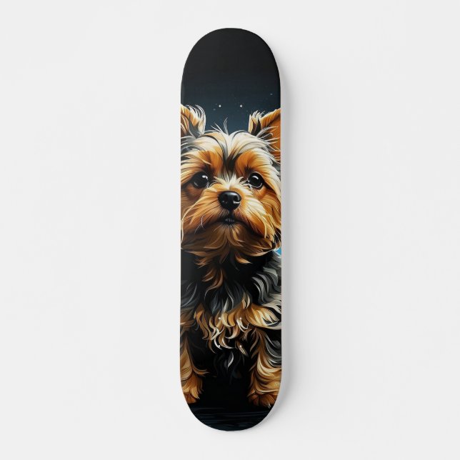 Skateboard Perro miniatura enérgico y juguetón (Devant)