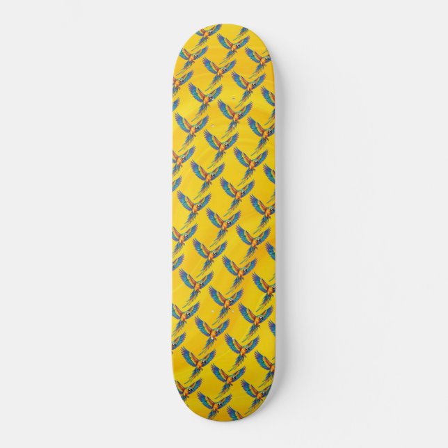 Skateboard Perroquet (Recto)