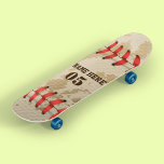Skateboard Personalized Vintage Baseball Name Number Retro<br><div class="desc">Personalized vintage baseball name number retro design  can be good for you if you love Baseball. Or it could be a great gift for those who loves baseball.</div>