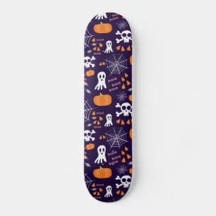 Skateboard Personnages amusants et effrayants d'Halloween