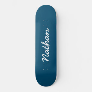 Skateboard Personnalisable en bleu