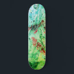 Skateboard Personnalisé Rouge Bleu Jaune Vert Moderne Abstrai<br><div class="desc">Coutume Rouge Bleu Jaune Vert Moderne Art Abstrait Modèle Tendance Planche à roulettes.</div>