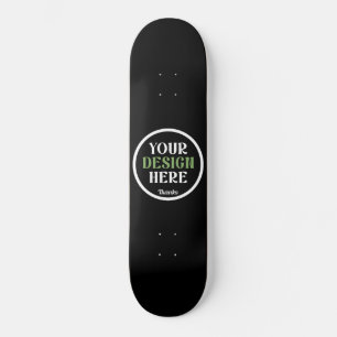 Skateboard personnalisé, unique, élégant et minimaliste kiss