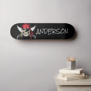 Skateboard Personnalized Pirate