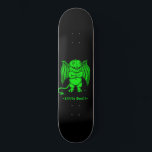 Skateboard Petit méchant diable<br><div class="desc">Little nasty Devil - Imaginaire Art, Dessin au crayon par Krisi ArtKSZP >>> Autres produits dans Catégorie Boutique >>>> Devil Golem Gargoyle Gothic >>> Little nasty Devil</div>