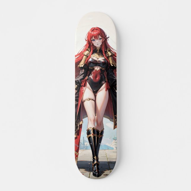 Skateboard Petite fille Anime (Devant)