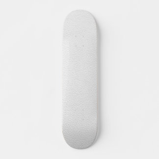 Skateboard Photo de cuir blanc.