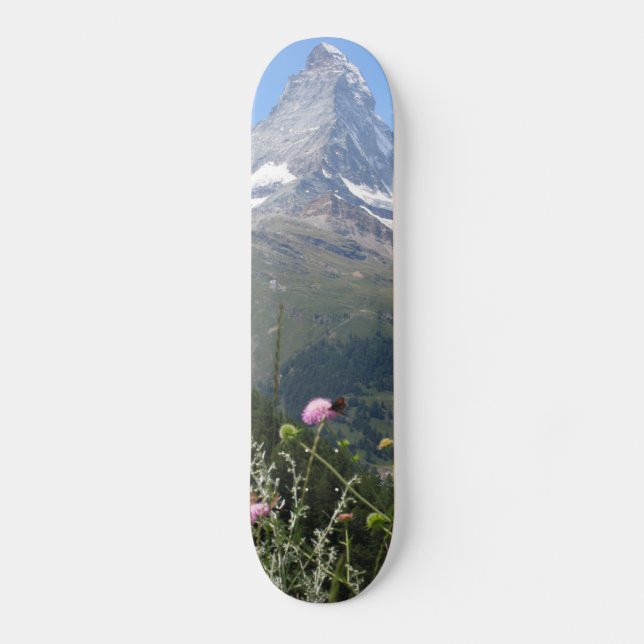 Skateboard Photo du Mont Matterhorn (Recto)