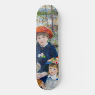 Skateboard Pierre-Auguste Renoir - Deux sœurs sur la terrasse