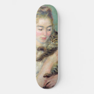 Skateboard Pierre-Auguste Renoir - Femme au chat