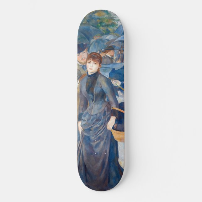 Skateboard Pierre-Auguste Renoir - Les Parapluies (Recto)