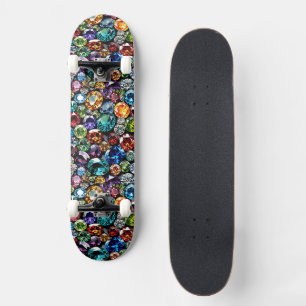 Skateboard Pierres précieuses, bijoux et gemmes