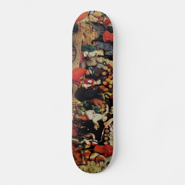 Skateboard Pieter l'art plus ancien (Recto)