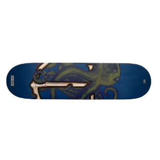 Skateboard Pieuvre à vapeur sur Ancre