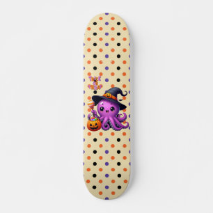 Skateboard Pieuvre Halloween Trick or Treat 