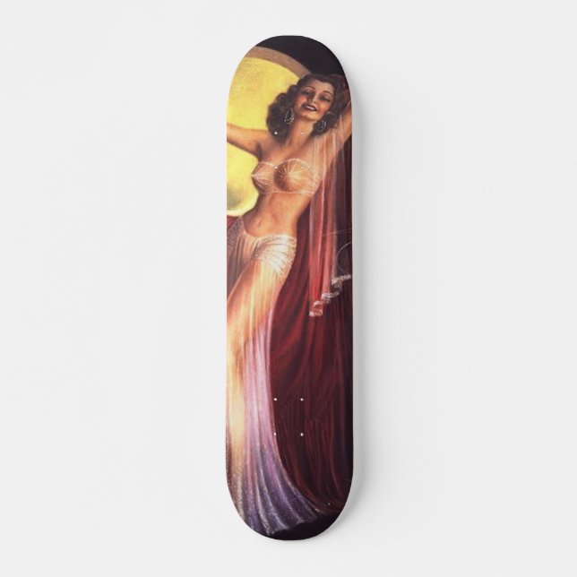 Skateboard Pin-up (Devant)