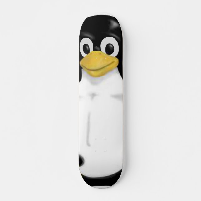 Skateboard Pingouin de Linux "Tux" (Devant)