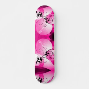 Skateboard Pink Hawaii Sunrise Cruiser Custom Pro Long
