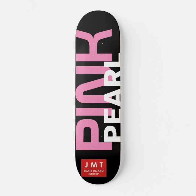 Skateboard PINK PEARL Planche à roulettes (Recto)
