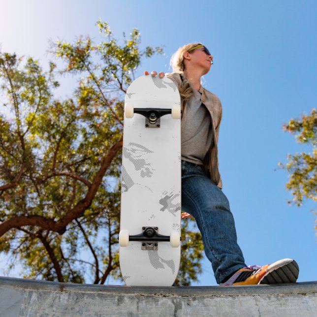 Skateboard Pintail Longboard & Skateboards | Bande et plaquet (Extérieur 1)