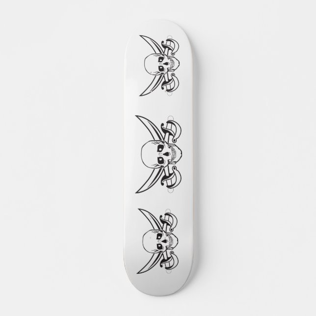 Skateboard Pirate (Devant)