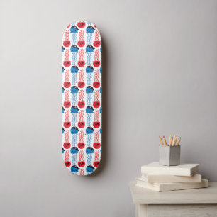 Skateboard Pirate Jellyfish, Motif de méduses, Sea Animaux