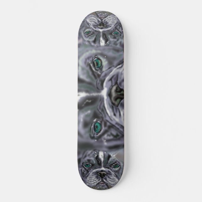 Skateboard Pitbull + (Recto)