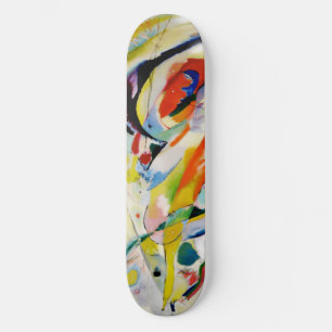 Skateboard PixDezines panneau mural Kandinsky 1914/abstrait