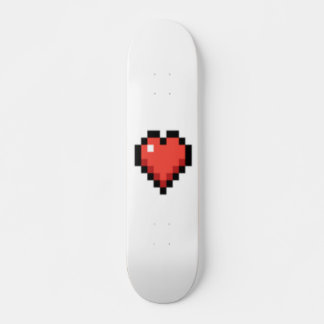 Skateboard Pixel Hart
