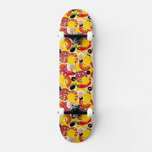 Skateboard Pizza (Recto)