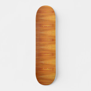 Skateboard Plage de sable doré jaune art abstrait