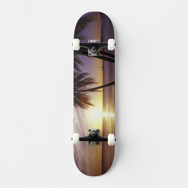 Skateboard Plages à Negril, Jamaïque 3 (Recto)