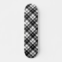 Plaid noir et blanc