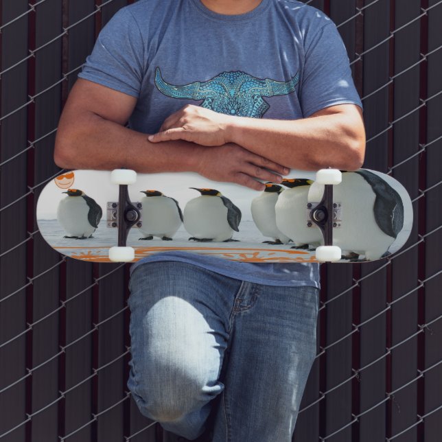 Skateboard Plaisir Penguin Au Soleil (Extérieur 3)