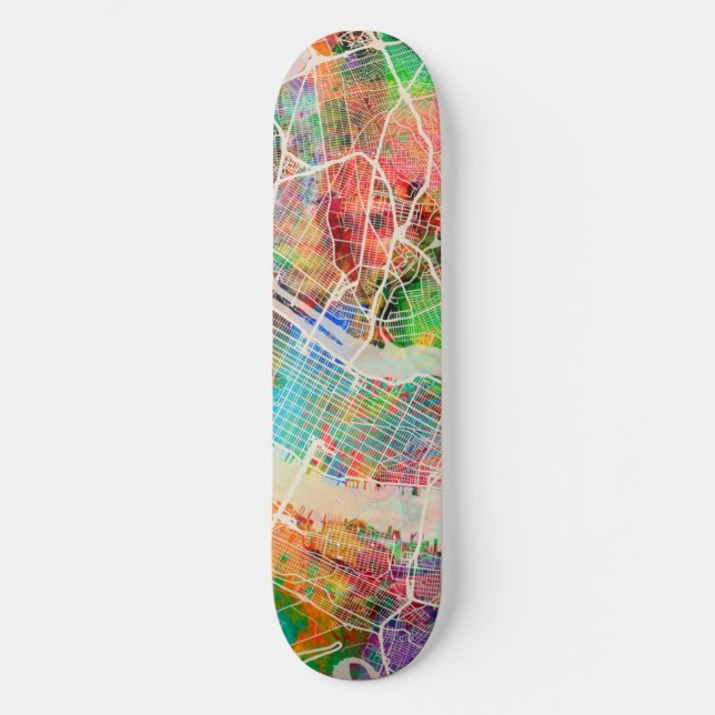 Skateboard Plan de ville de New York City (Recto)