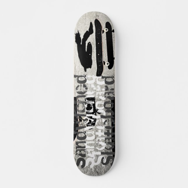 Skateboard planche à roulettes (Devant)