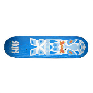 Skateboard Planche à roulettes 00 de gril de Tiki du saut