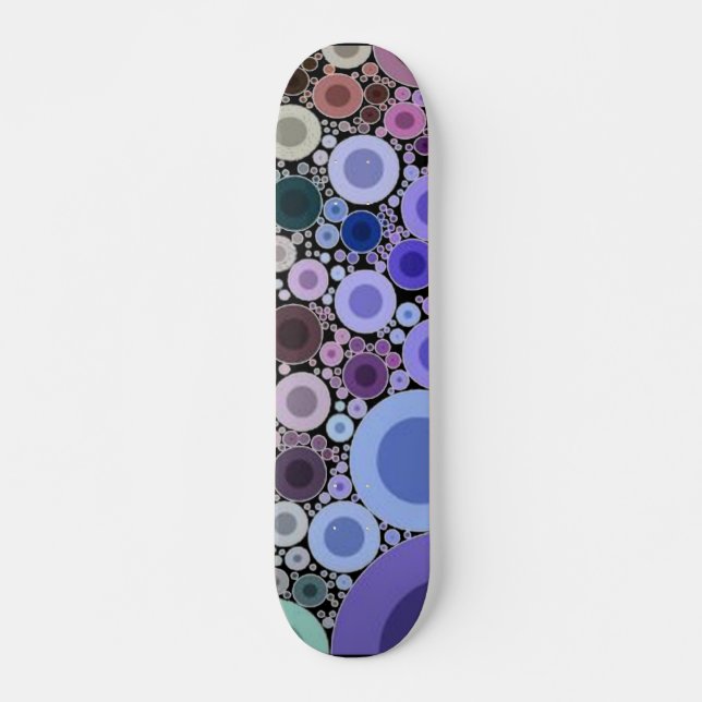 Skateboard Planche à roulettes abstraite (Devant)