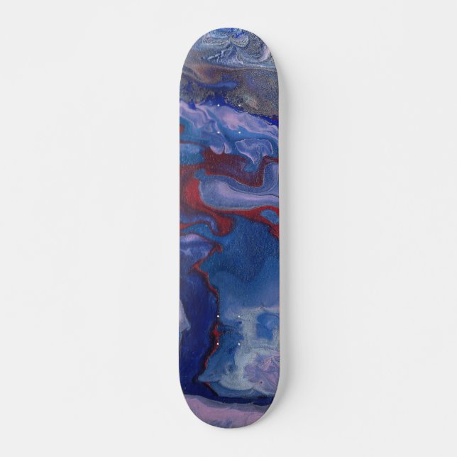 Skateboard Planche à roulettes abstraite Vape (Devant)