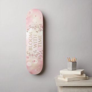 Skateboard Planche à roulettes Aesthetic Cherry Blossom -