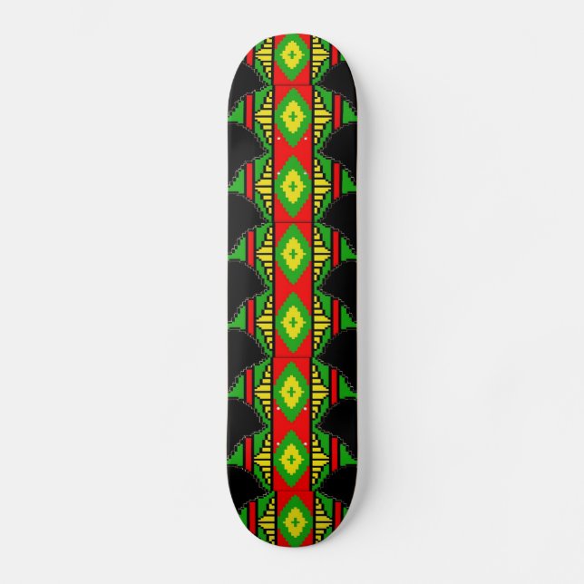 Skateboard Planche à roulettes Afro Eccentric 7 7/8" (Recto)