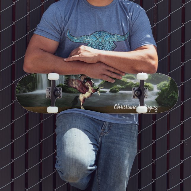 Skateboard Planche à roulettes Appaloosa Aile Pegasus (Extérieur 3)