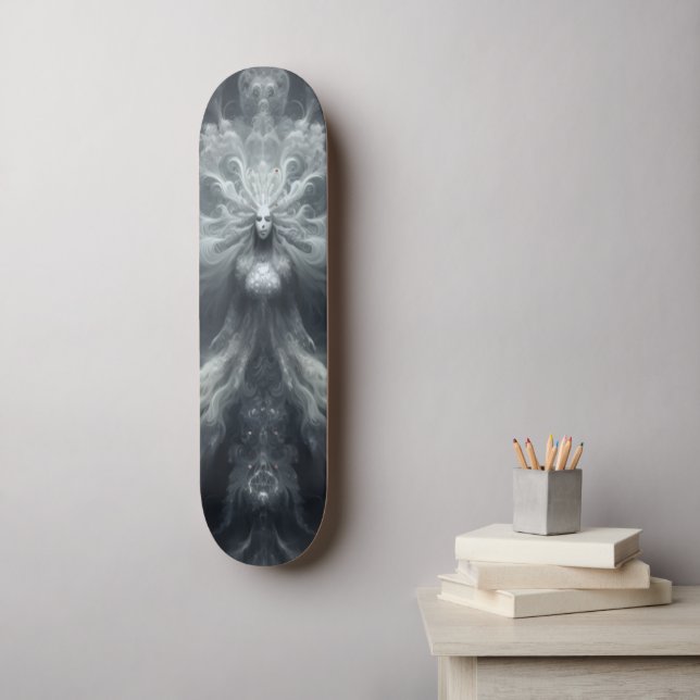 Skateboard Planche à roulettes Apparition nuageuse (Art mural)