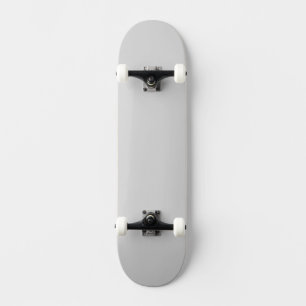 Skateboard Planche à roulettes argentée élégante pour des vir