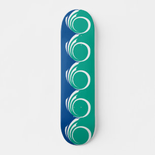Skateboard Planche à roulettes avec drapeau d'Ottawa, Canada